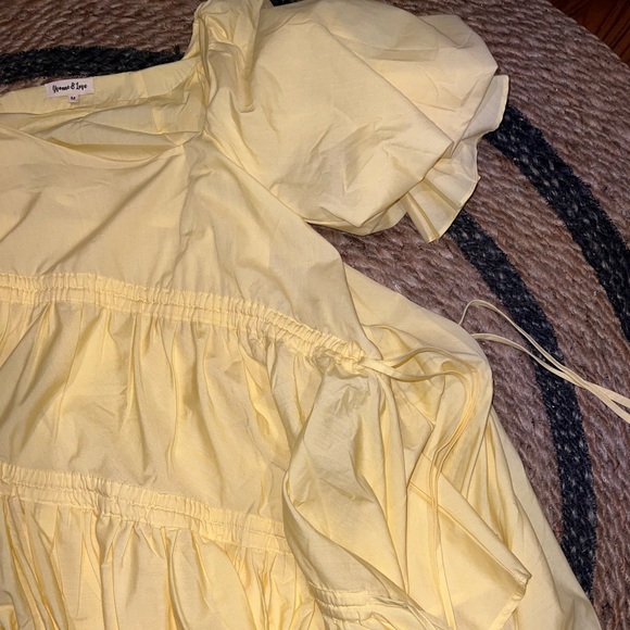 Yvonne and Love yellow dress medium - Picture 3 of 4